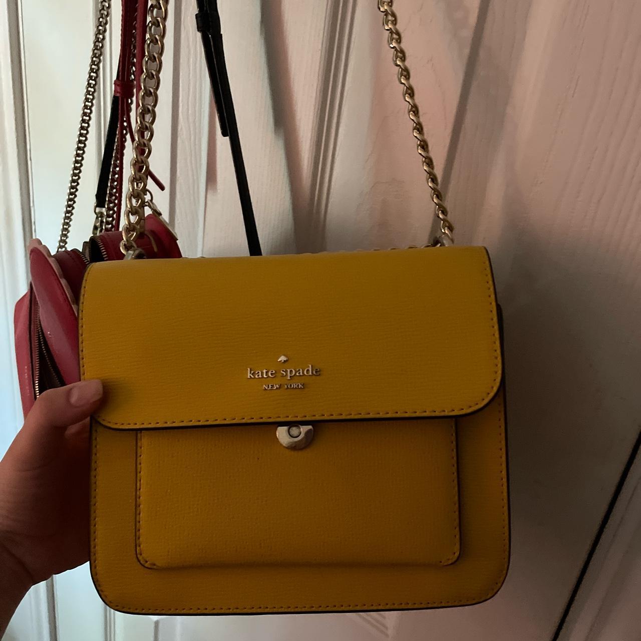 Yellow kate spade online crossbody