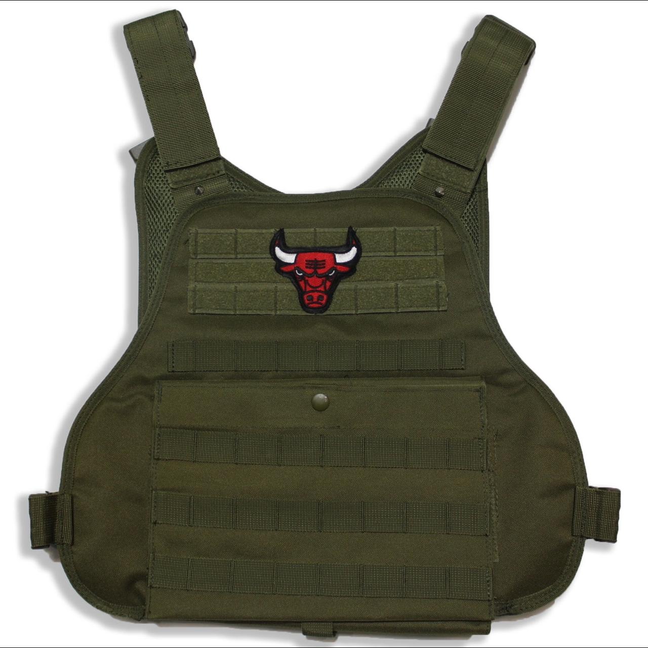 Chicago Bulls Black Vest – Game Time Customs