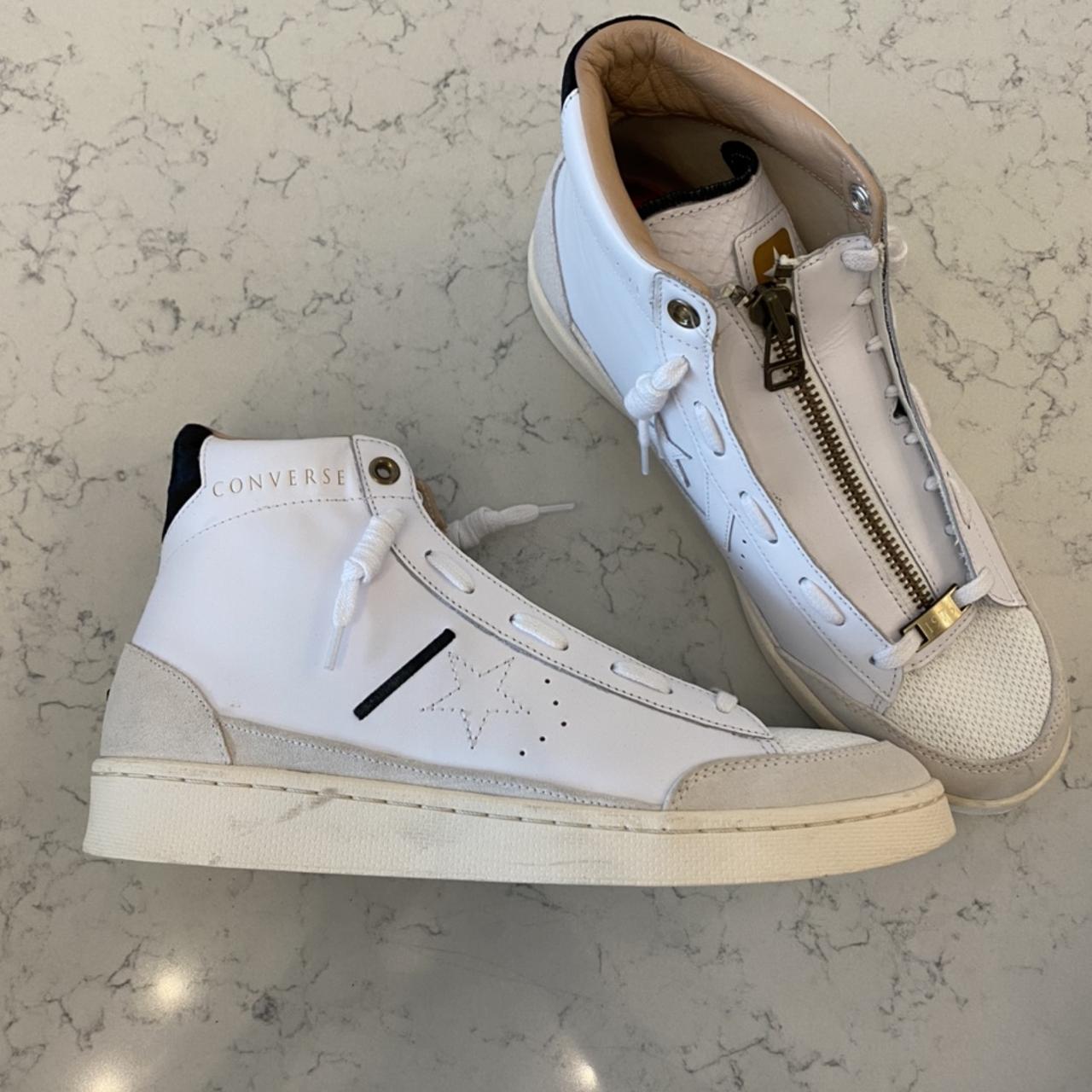 converse pro leather zip