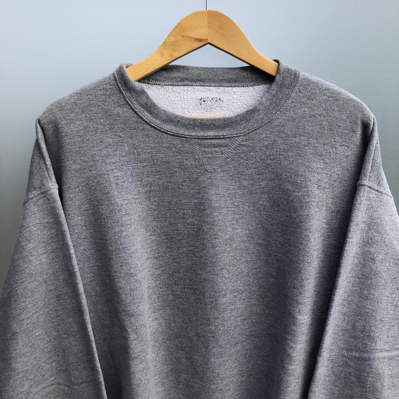 Plain grey vintage sweatshirt perfect to wear with... - Depop