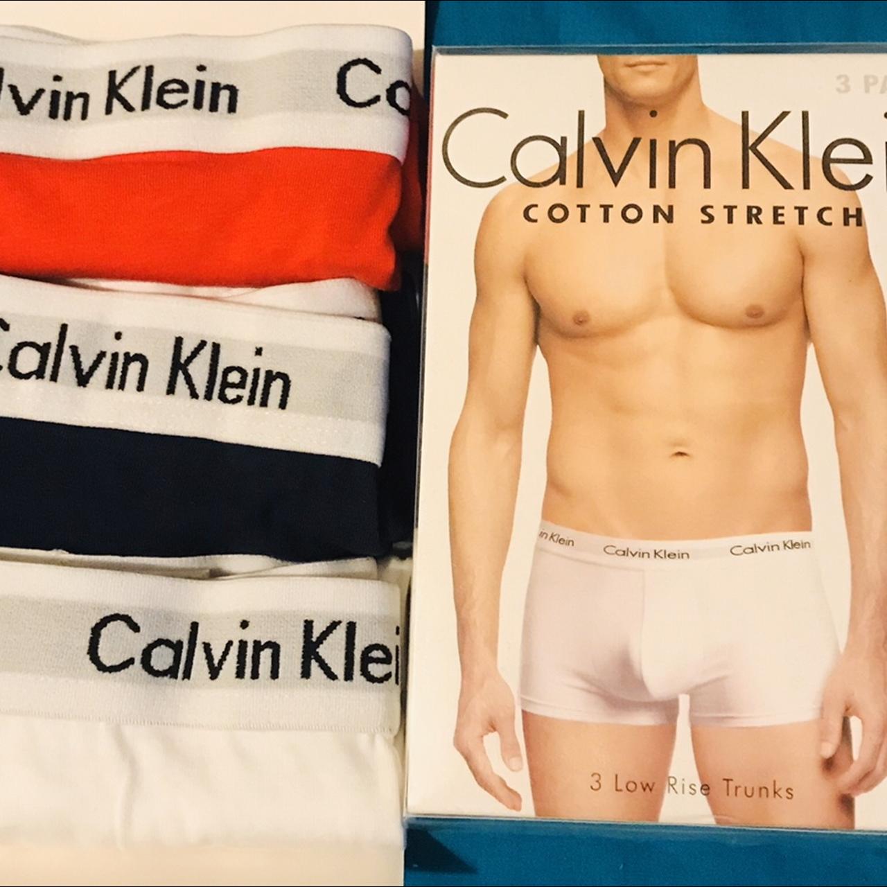 Calvin Klein Mens Underwear Ck Boxer Trunks Pack Of Depop 