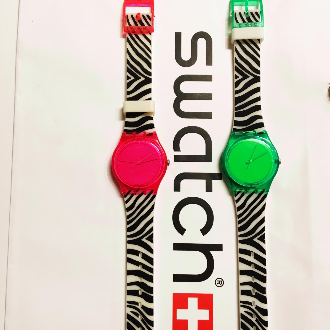 Orologio Swatch Jeremy Scott Lighting Flash !! Nuovo | Depop