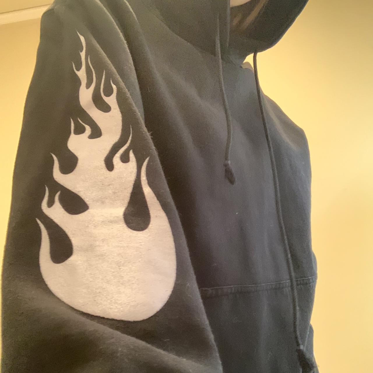 Brandy melville outlet flame hoodie