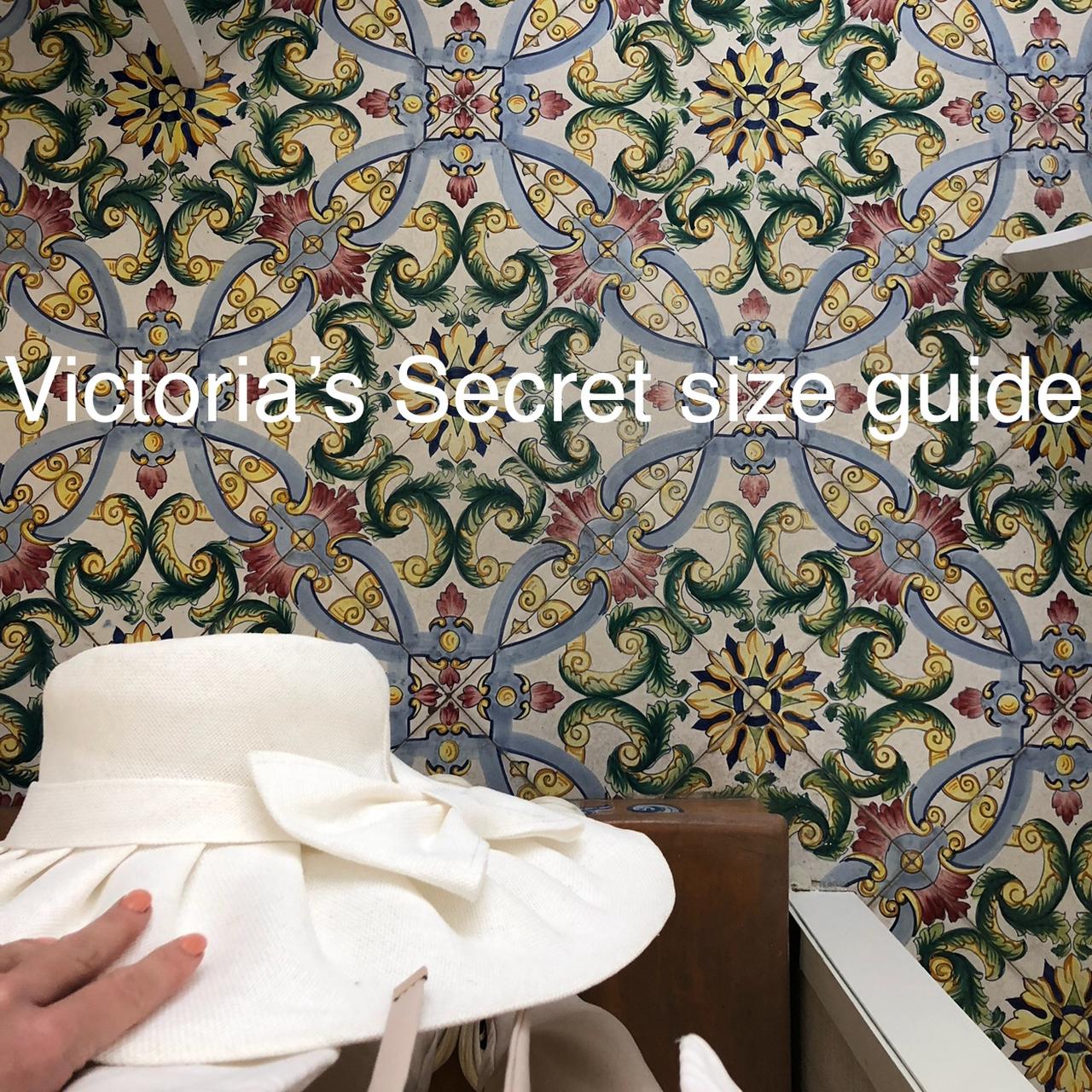 💖💖💖 Official Victoria secret size guide attached, - Depop