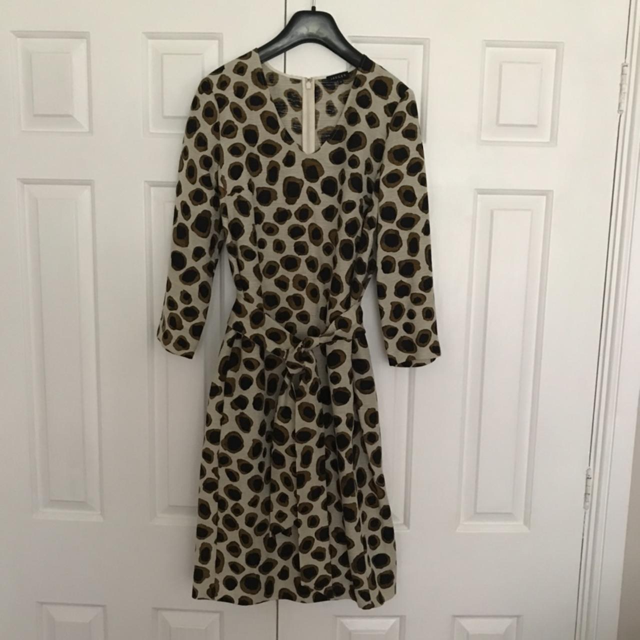 Jaeger leopard hotsell print dress