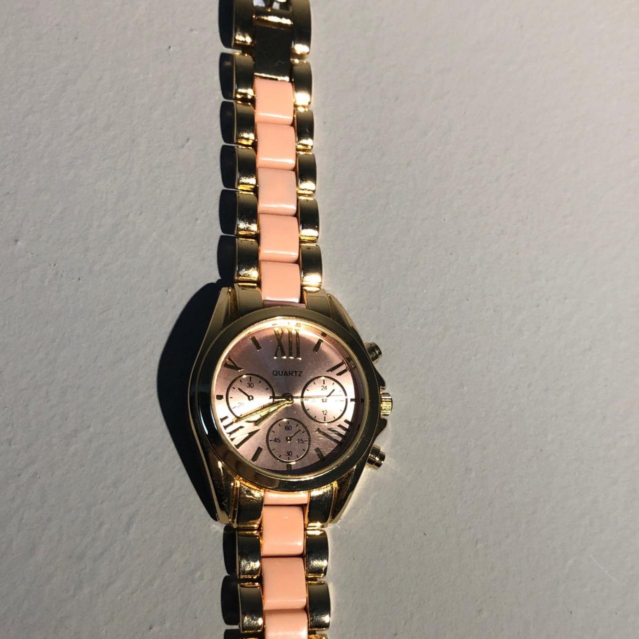 Avon rose gold on sale watch