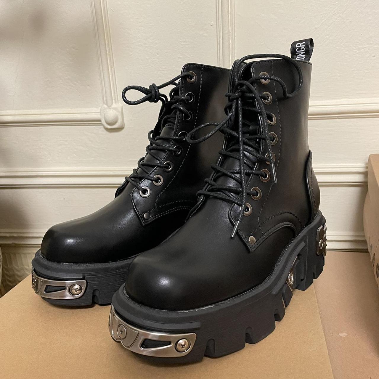 mens platform boots uk