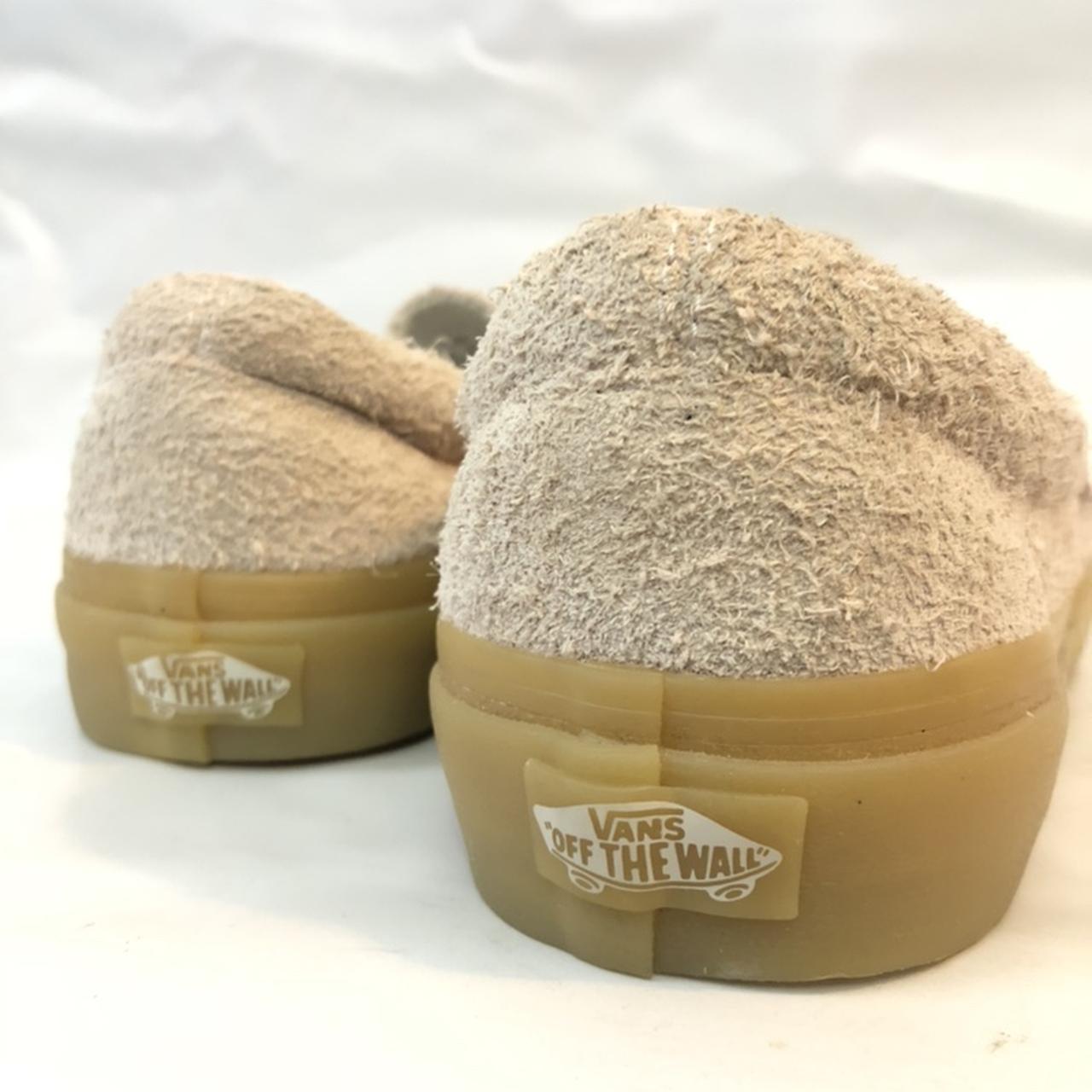 Fuzzy vans slip online ons tan