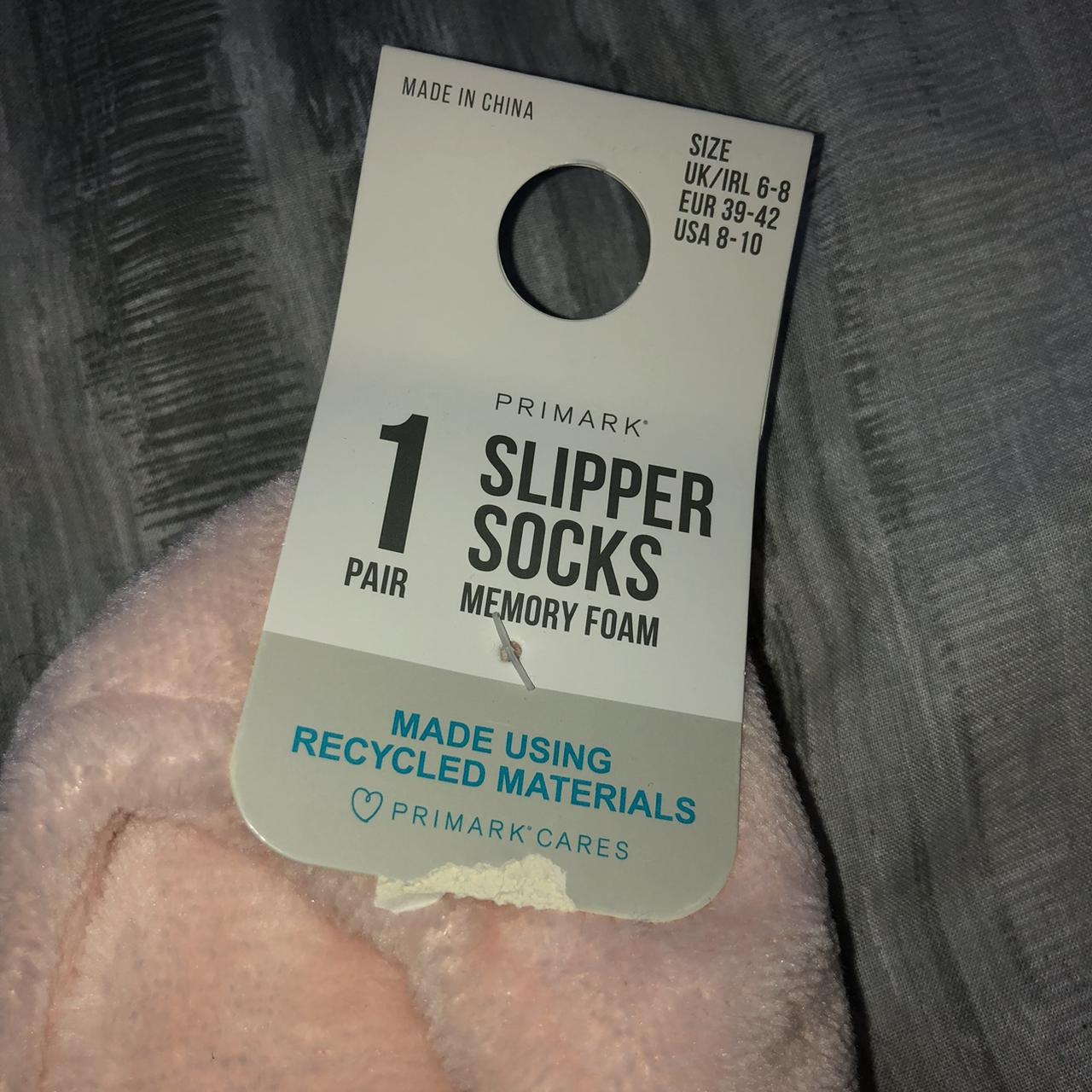 Primark Memory Foam Slipper Socks Brand new with