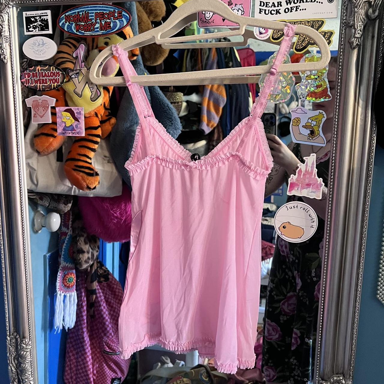 Playboy Women S Pink Vest Depop