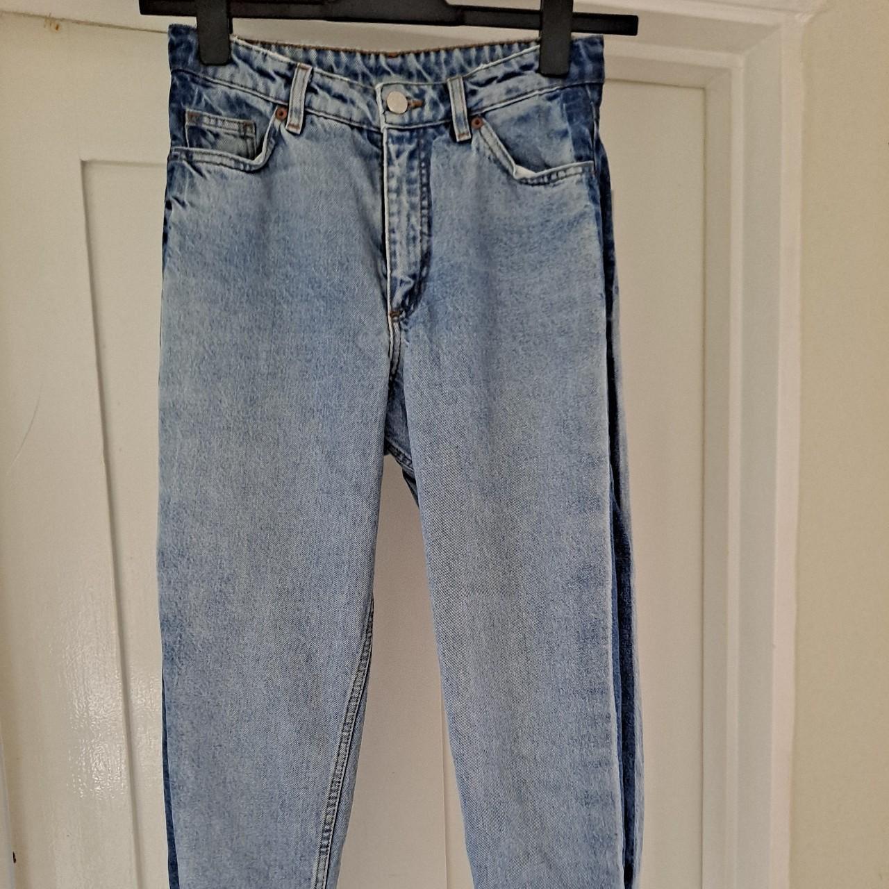 Monki high waisted balloon leg Taiki jeans. I am... - Depop