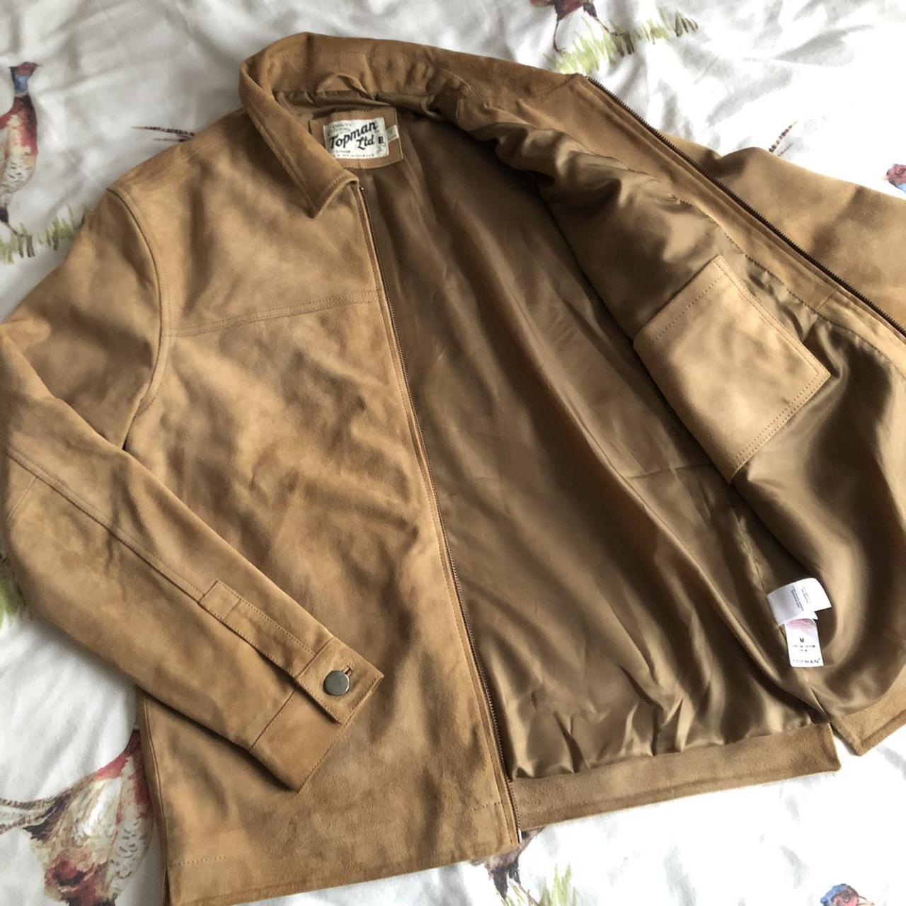 Topman Men's Tan Jacket | Depop