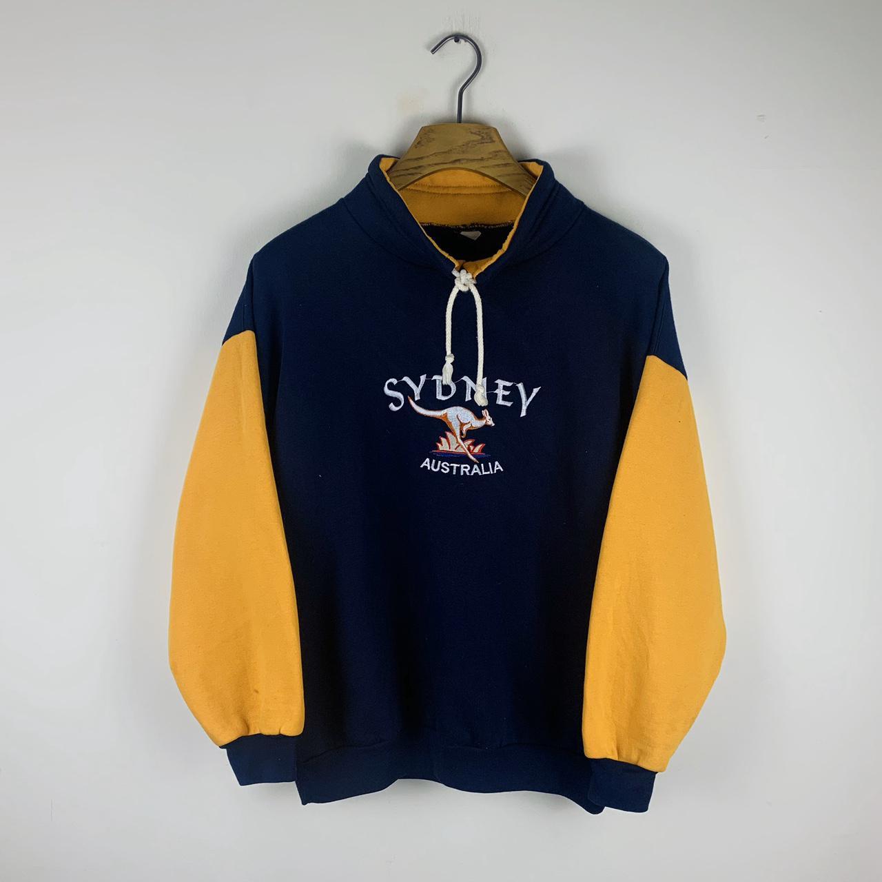 Vintage 90s Sydney Australia Embroidered Sweatshirt... - Depop
