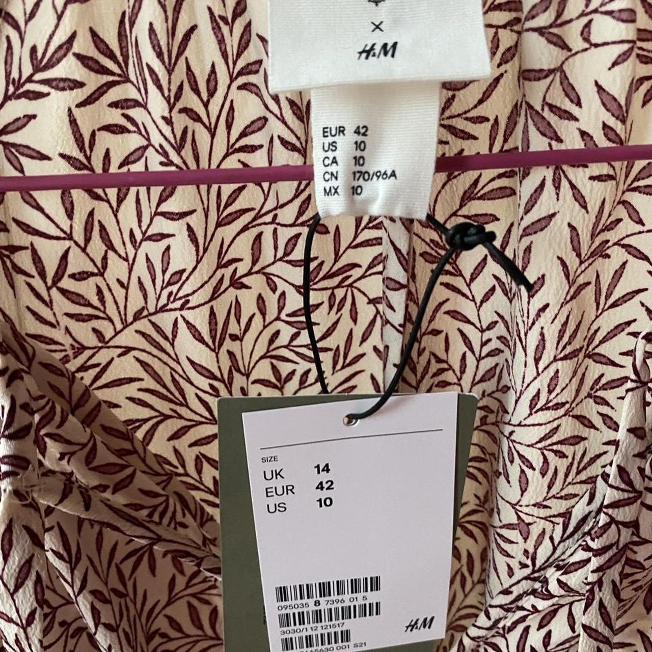 H&M x William Morris pattern new with tags size 14... - Depop