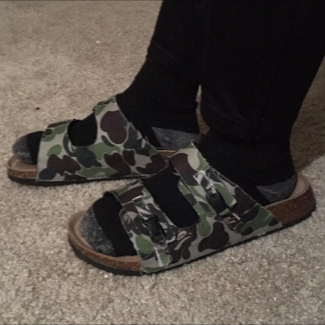 custom bape birkenstocks