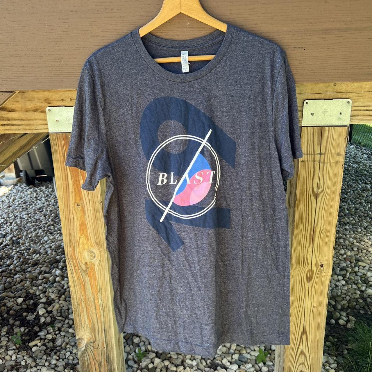 Breakaway Men's Grey and Blue Shirt