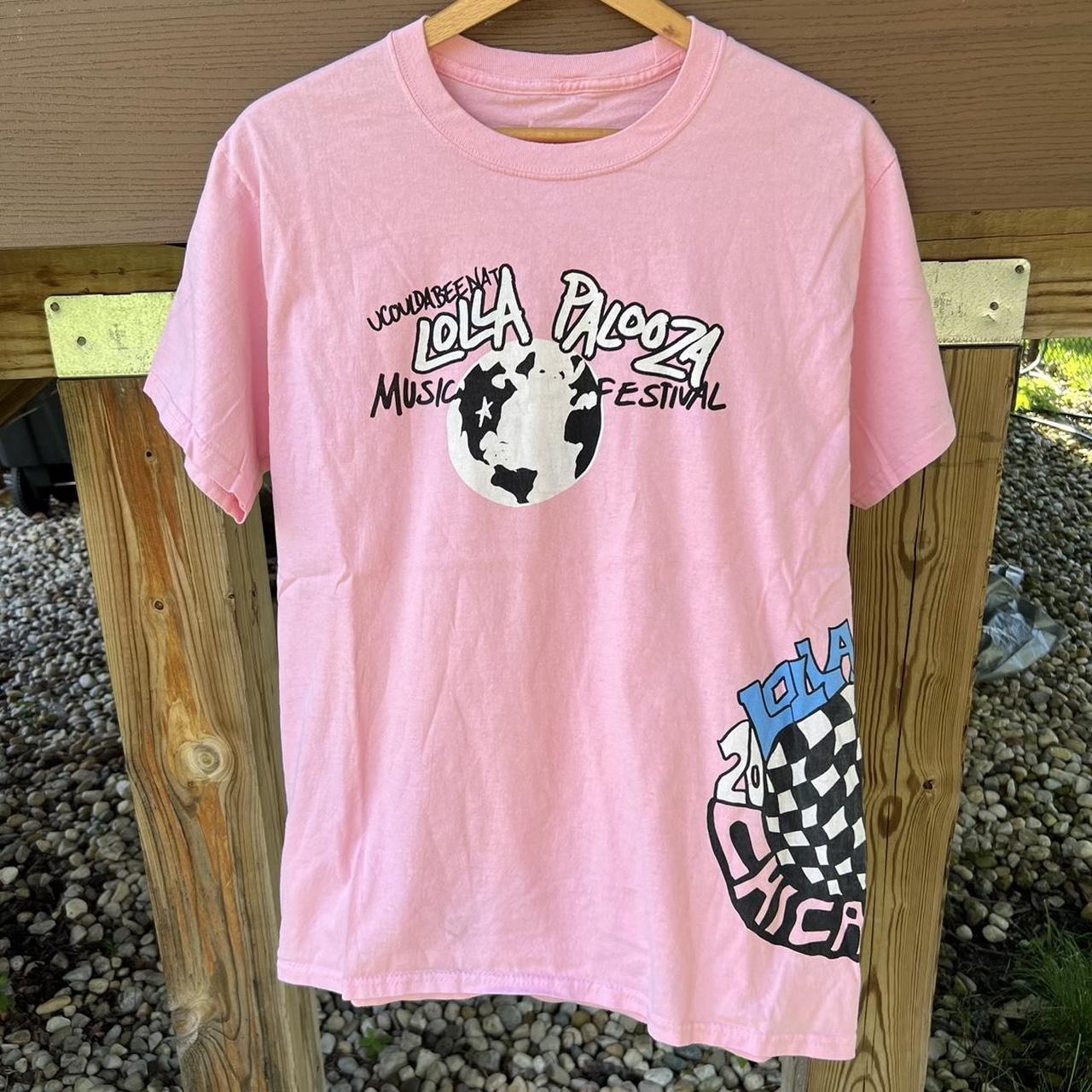 Lola May Men's Pink and Black Shirt
