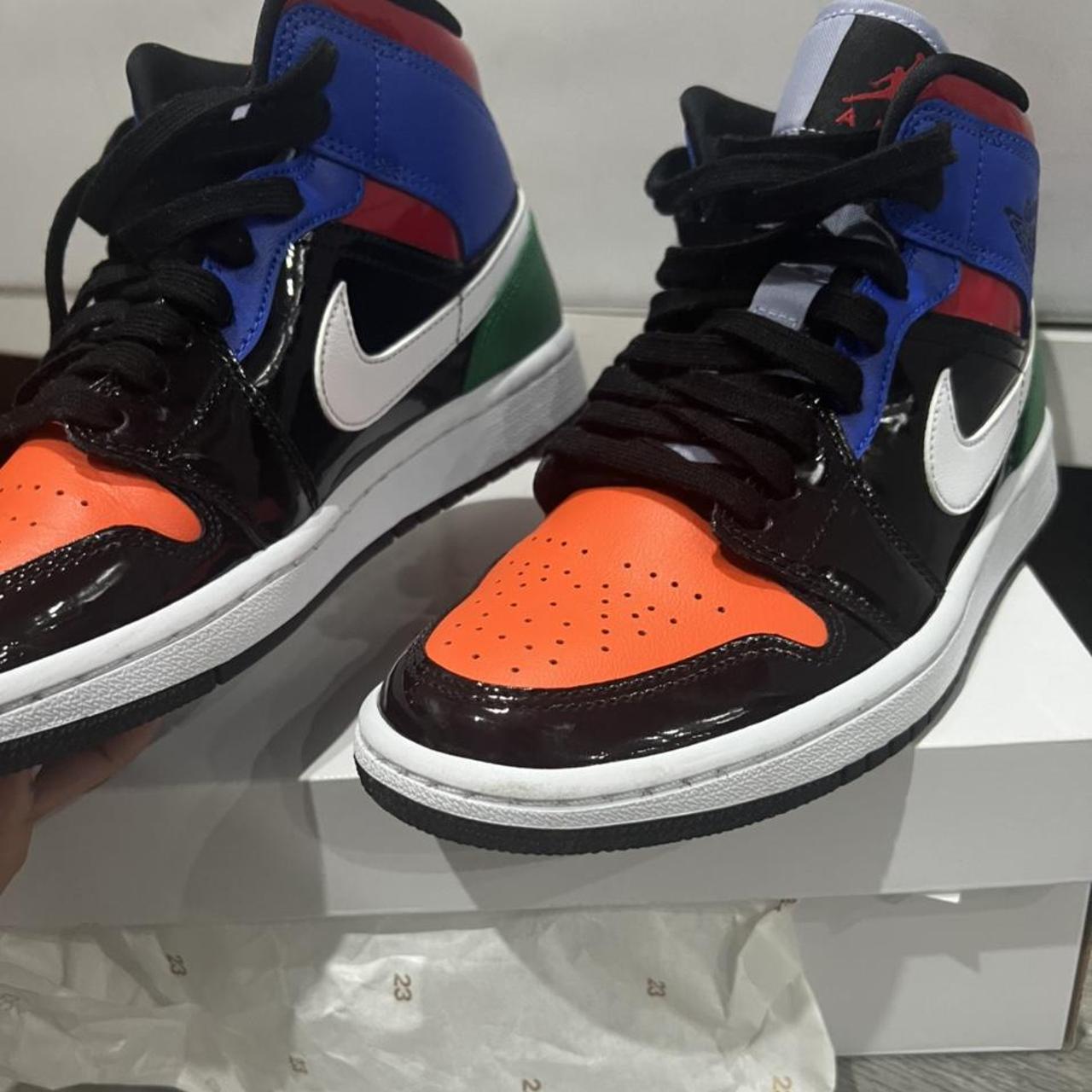 womens air jordan 1 mid blue