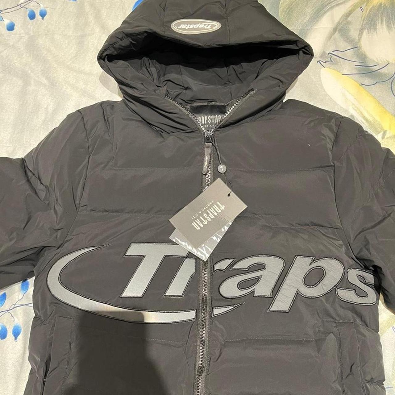 trapstar reflective hyperdrive jacket