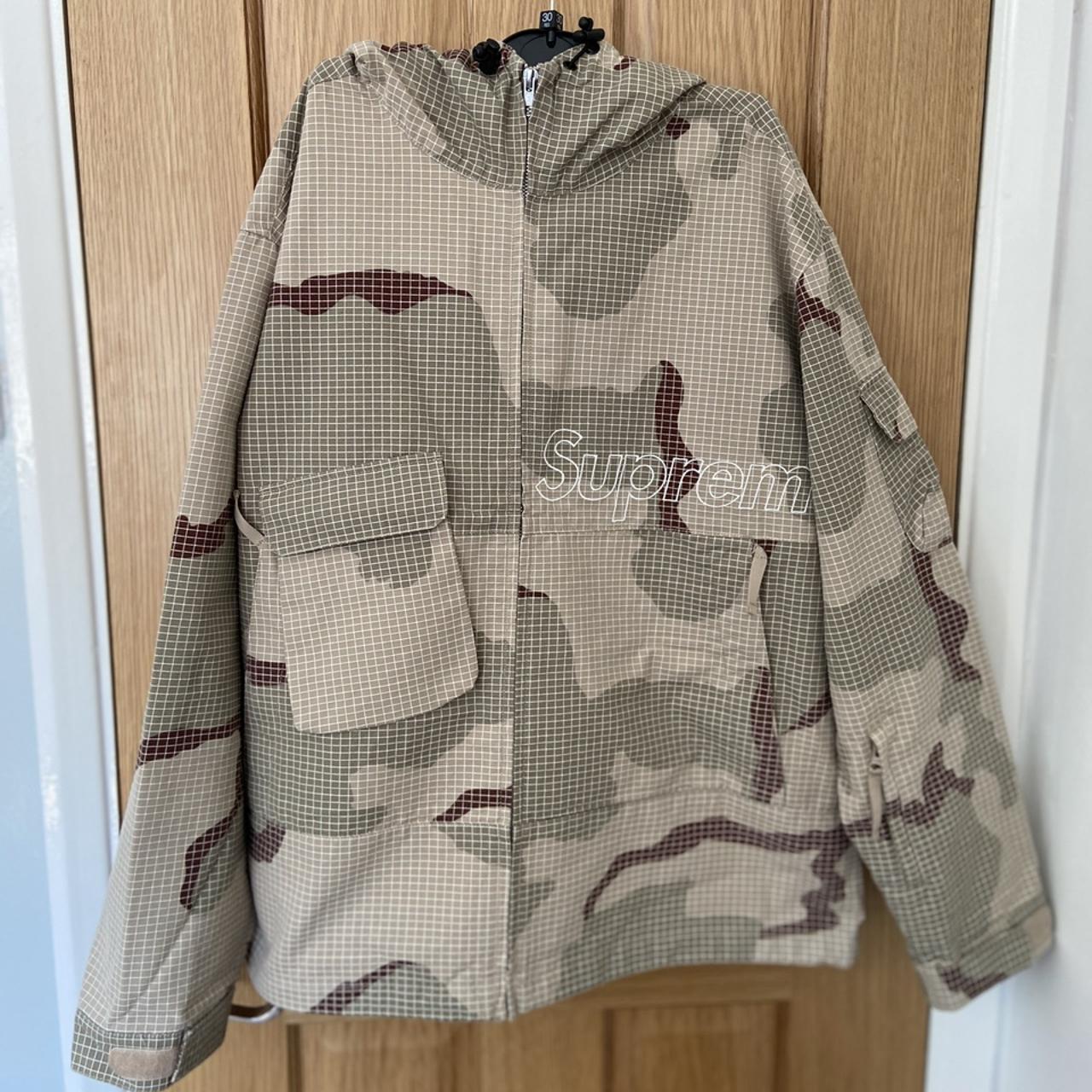 Supreme Ripstop Utility Jacket Desert Camo, #Supreme