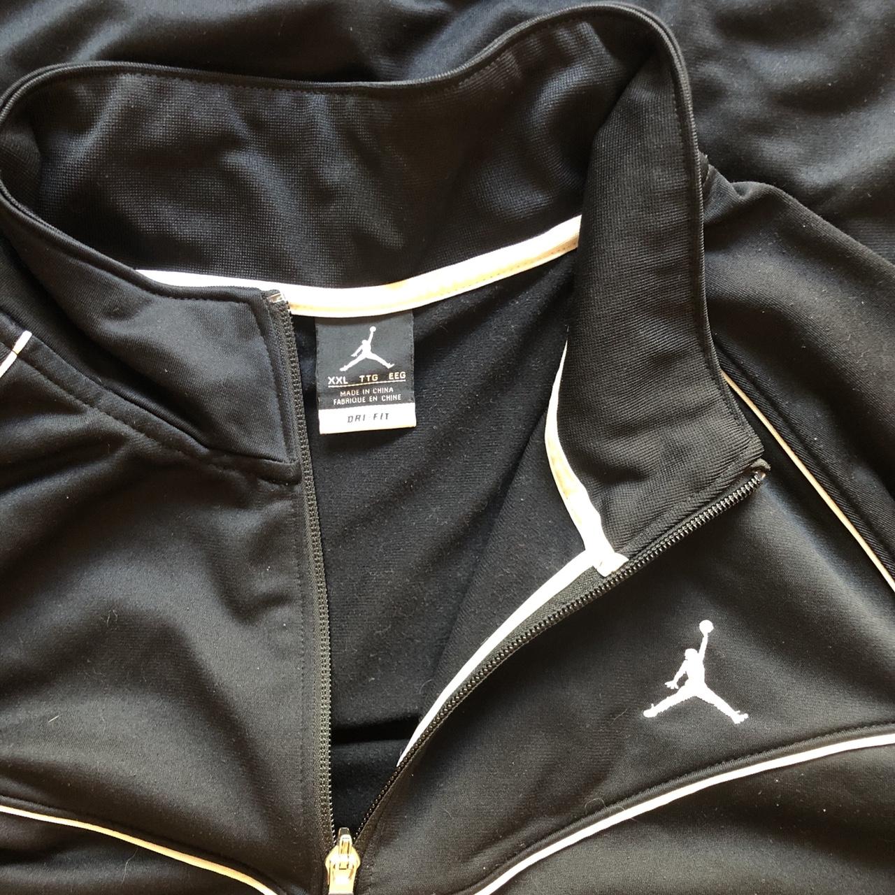 Jordan Track Jacket • Labeled a size XXL. Shown on a... Depop