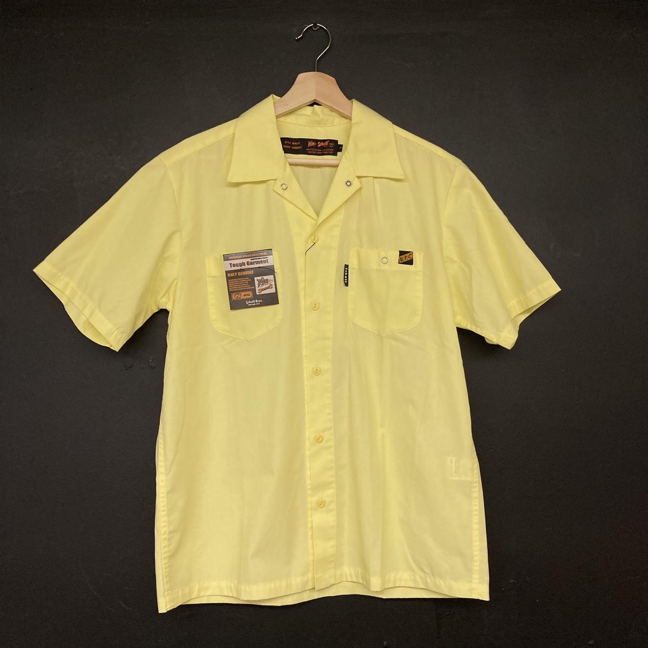 Schott Men's Yellow Shirt (2)