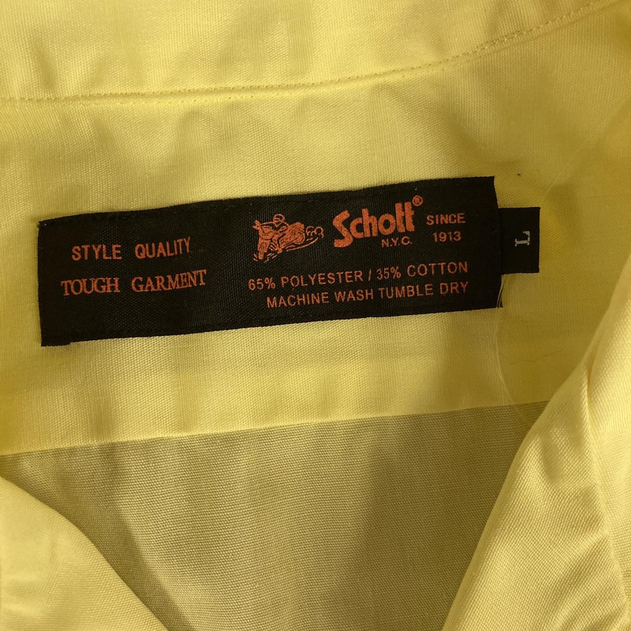 Schott Men's Yellow Shirt (4)