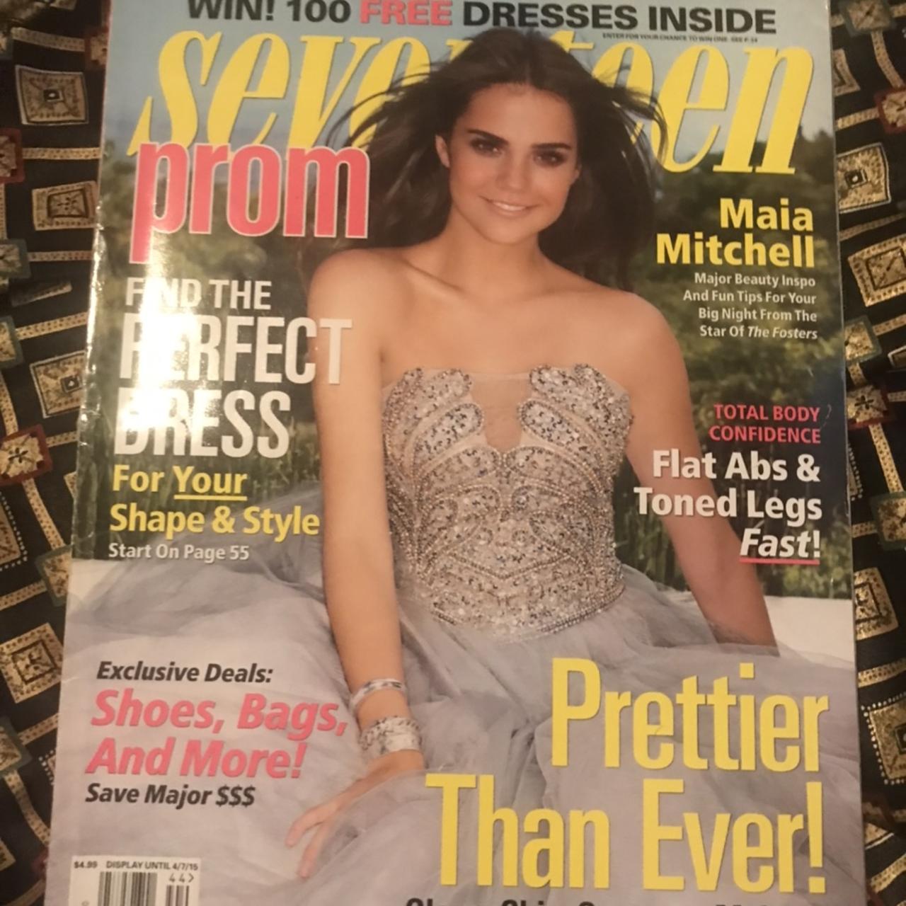 女性情報誌 Seventeen Prom 2017 Magazine The Prom Collection from Seventeen Magazine - February 2001