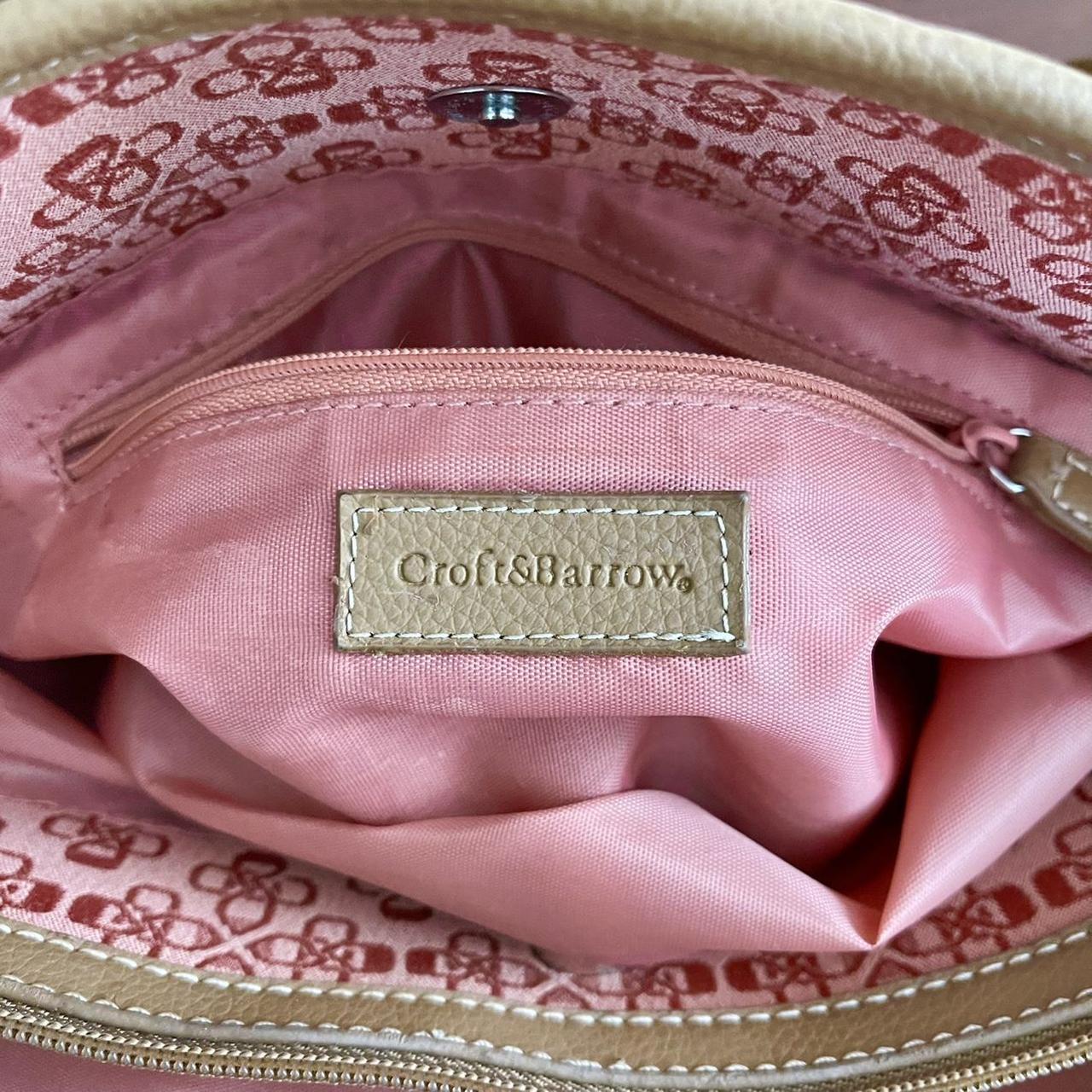 Croft & Barrow Women's Pink and Tan Bag (4)