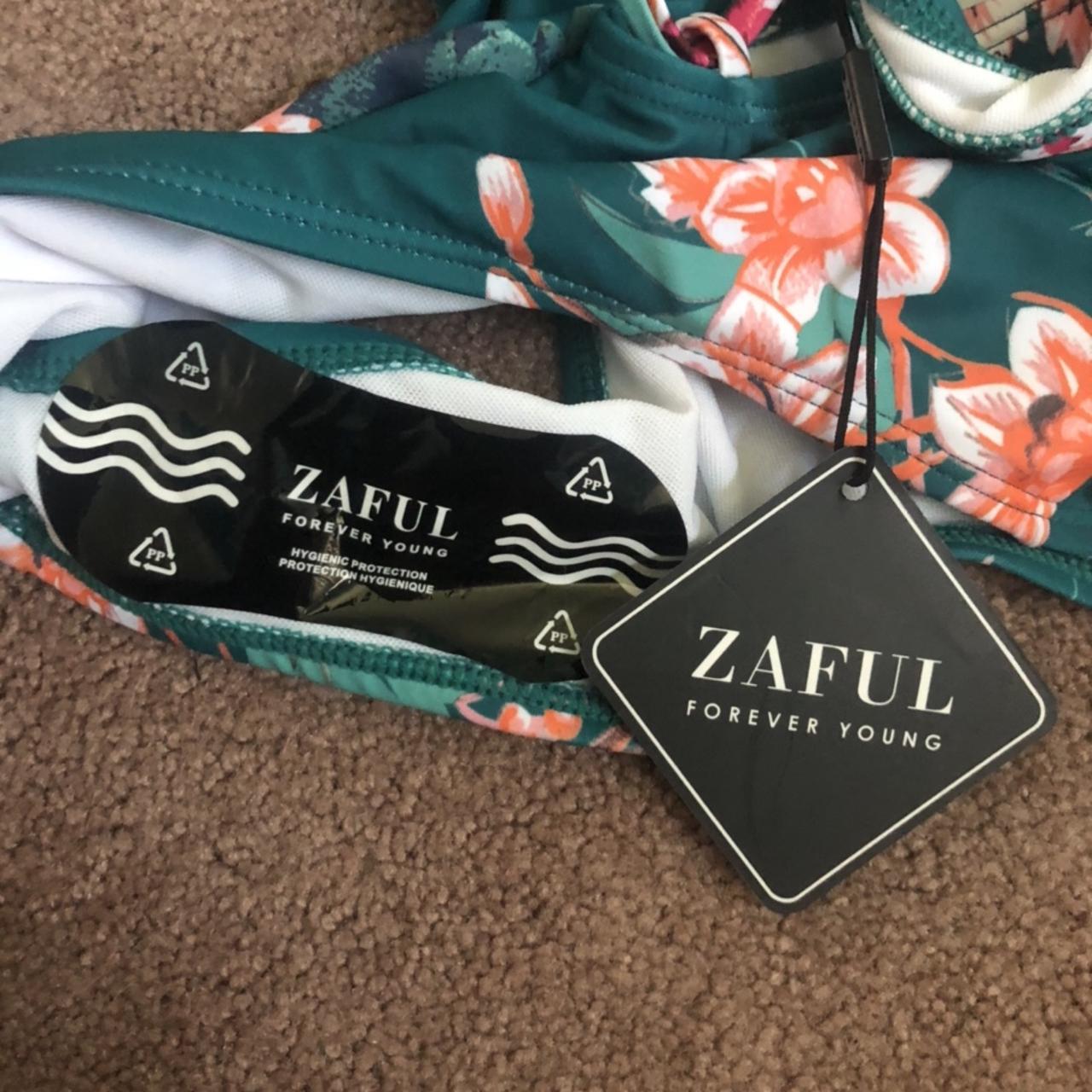 Zaful one piece swimsuit, never worn, tags still on.... - Depop