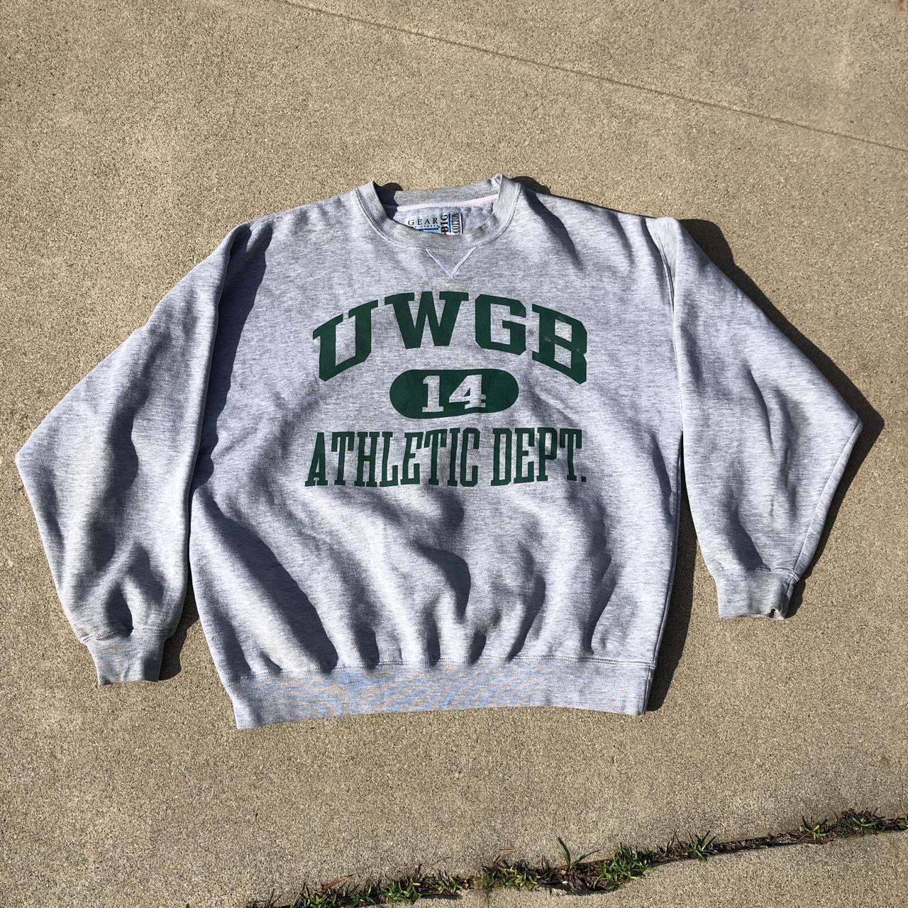 Vintage UWGB Athletic Dept Crewneck. Depop