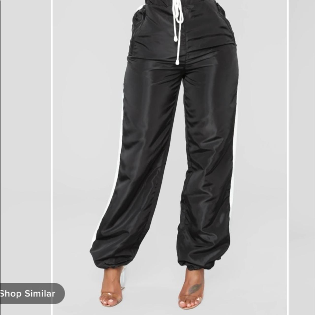 Fashion Nova Men Tracksuit 2026.Fashion Nova Men's Black Joggers-tracksuits | Depop