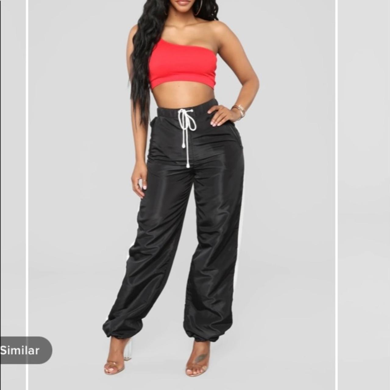 Fashion Nova Men Tracksuit 2026.Fashion Nova Men's Black Joggers-tracksuits | Depop