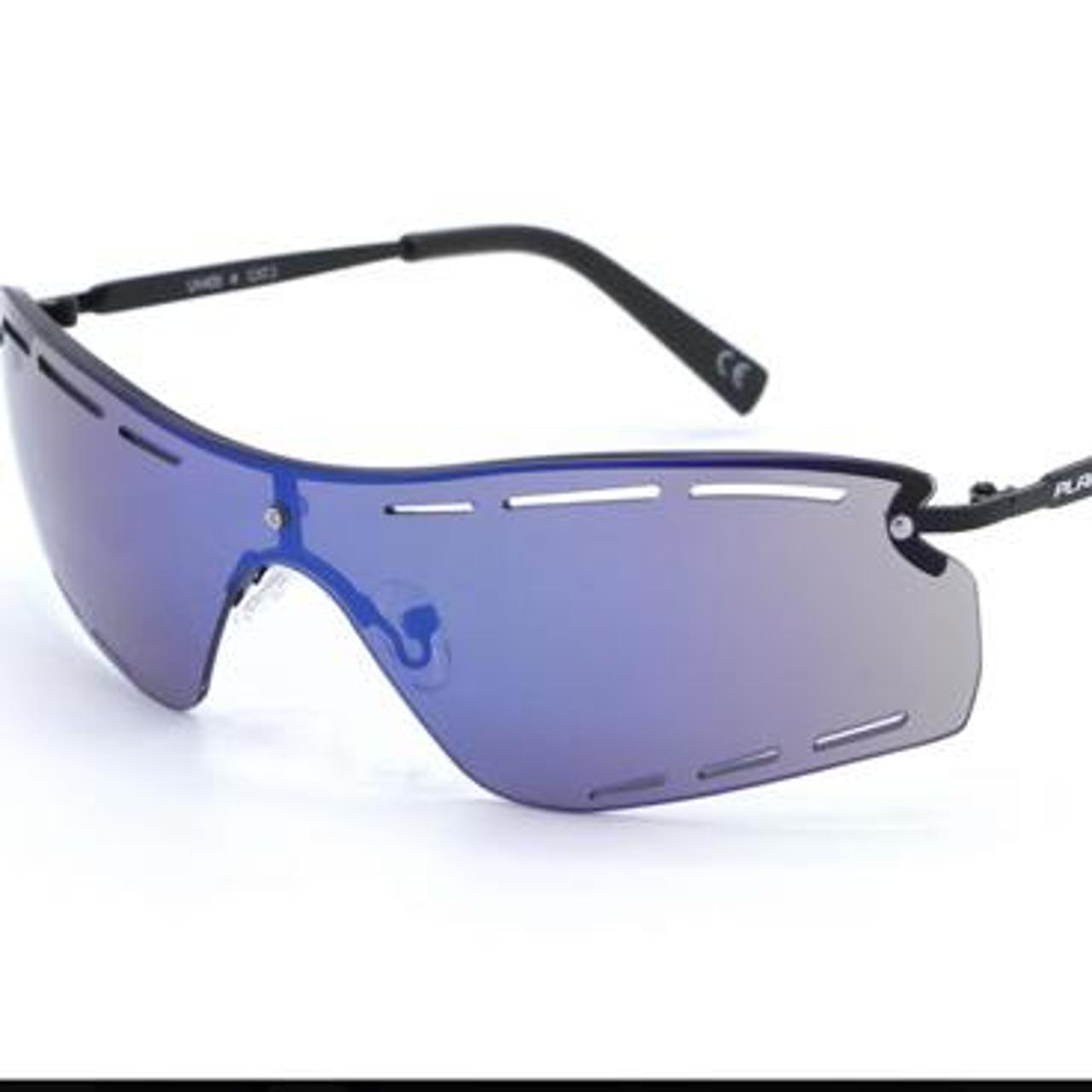 & Other Stories Men's Blue and Black Sunglasses