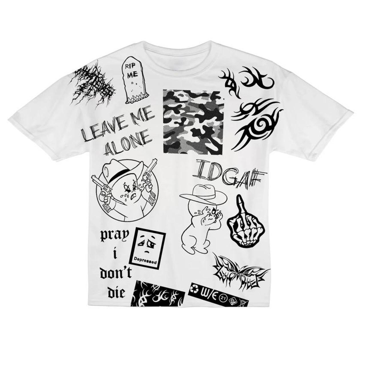 Product Image 1 - LEAVE ME ALONE White Tee

100%
