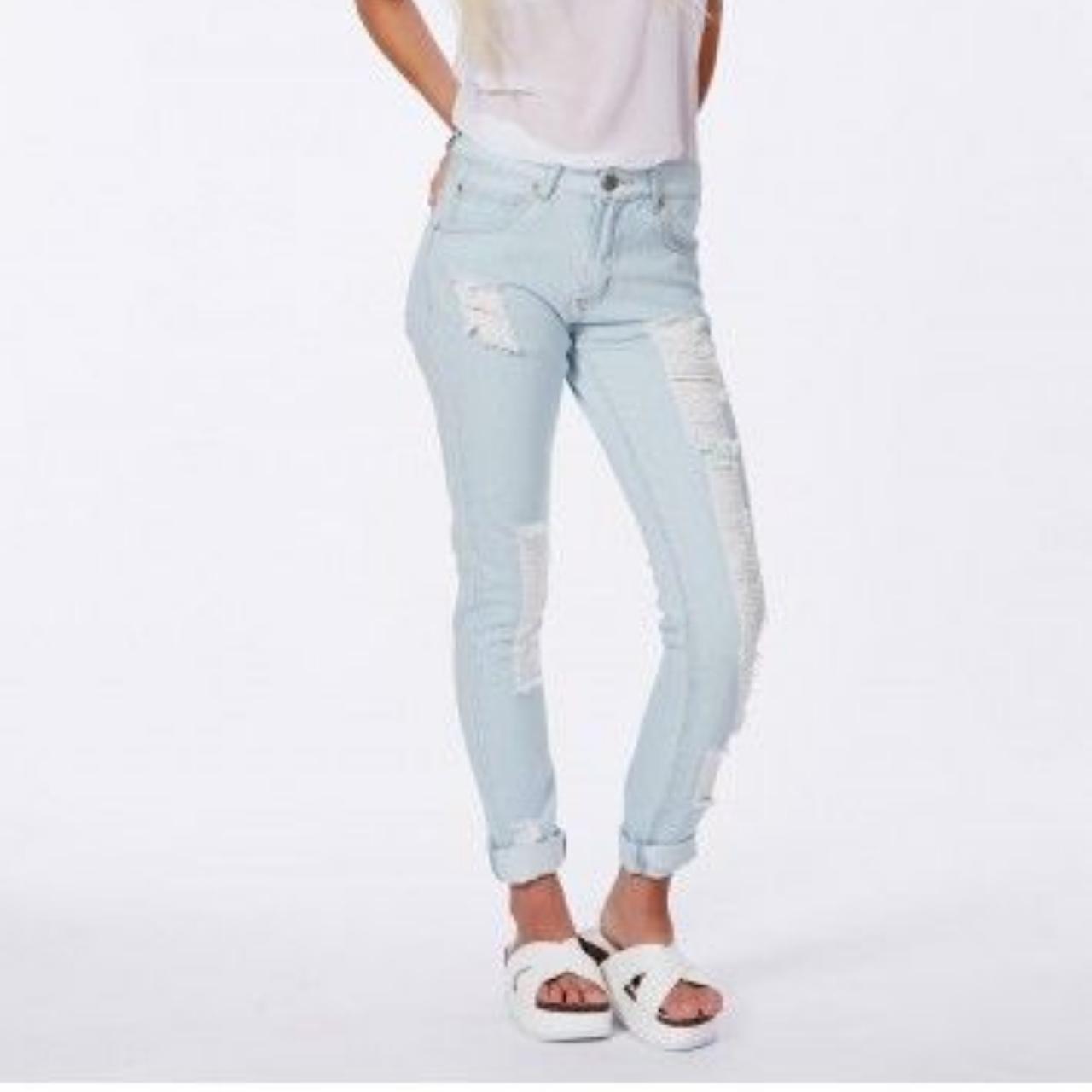 Poshmark Sinner High Waisted Jeans Missguided Buy Blue Sinner High