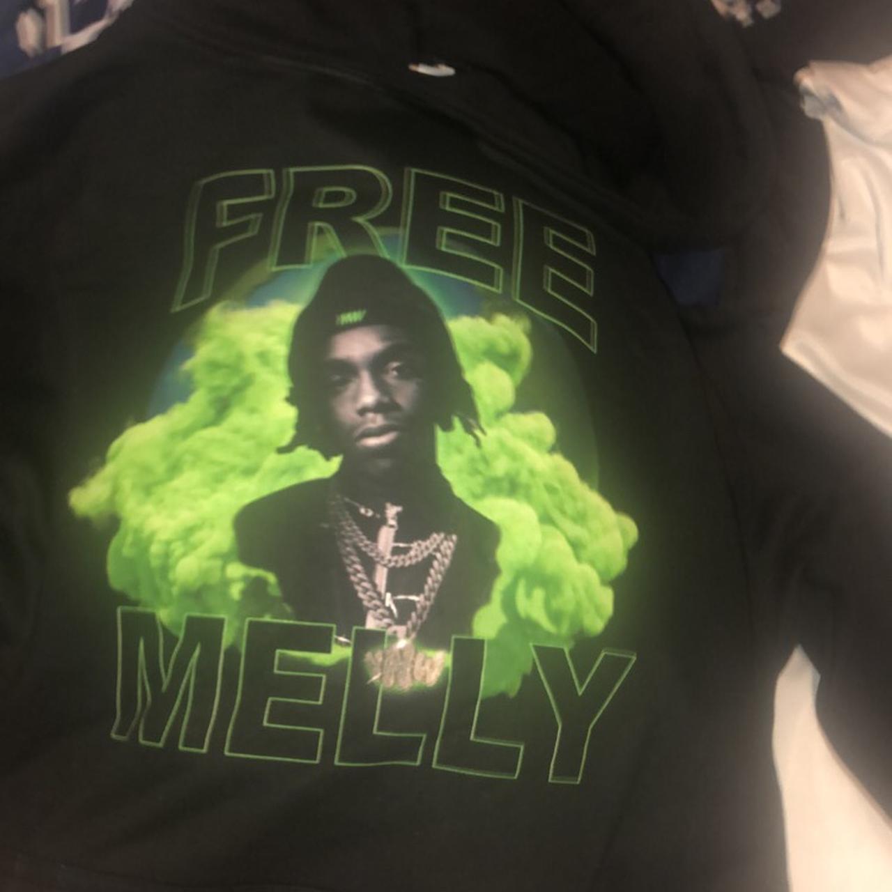YNW Melly “FREE MELLY” Hoodie size M Was Depop