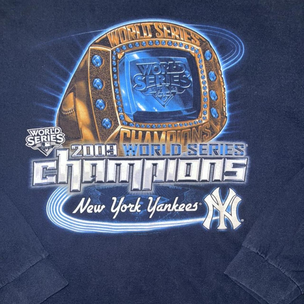 2009 New York Yankees 27 Time World Series Champions - Depop