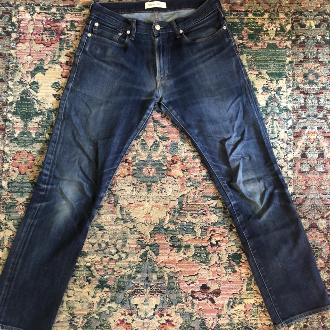 gap dark wash jeans