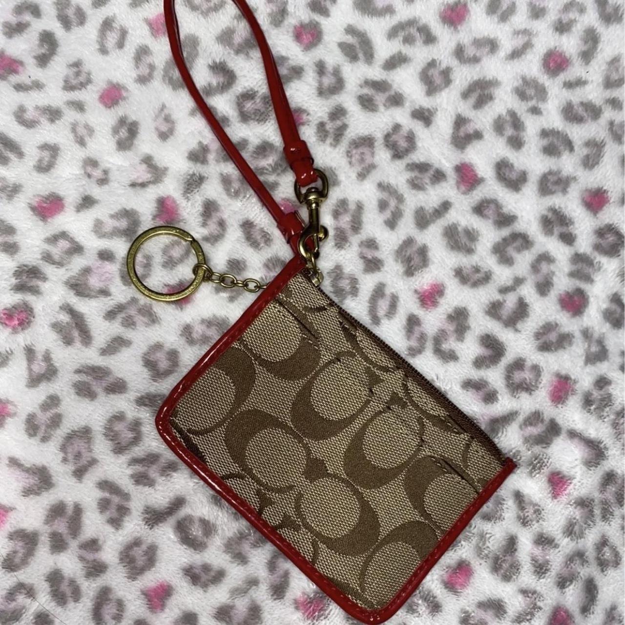 Coach wristlet Red coach wristlet // FREE SHIPPING... Depop