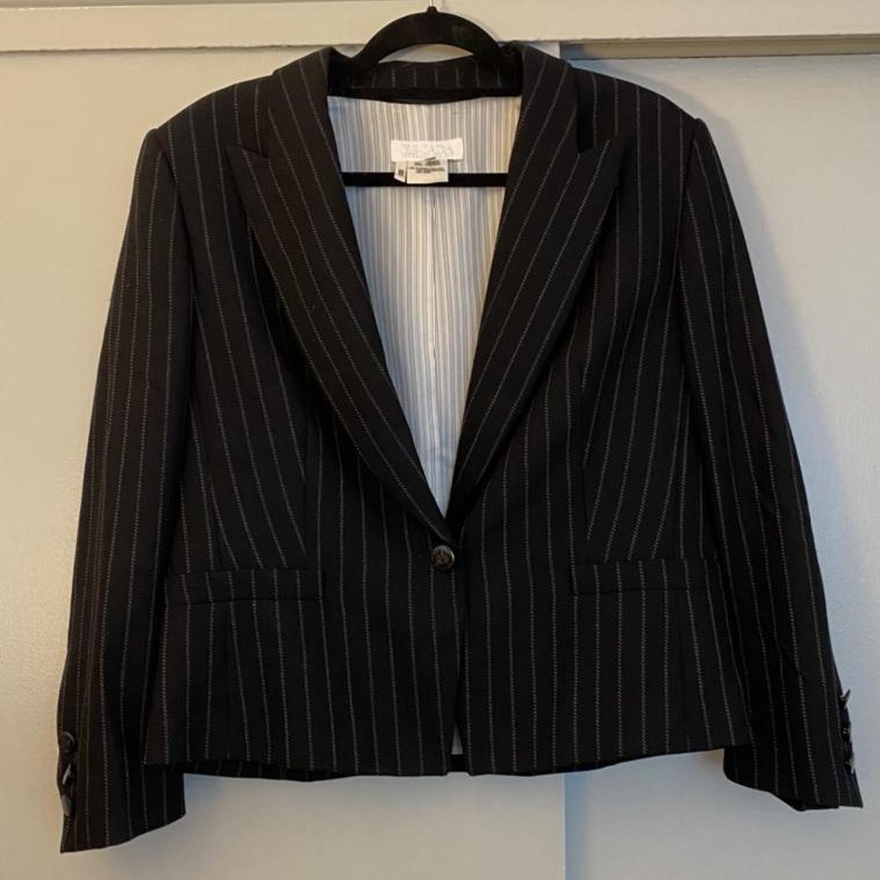 Escada Women's Black Jacket | Depop