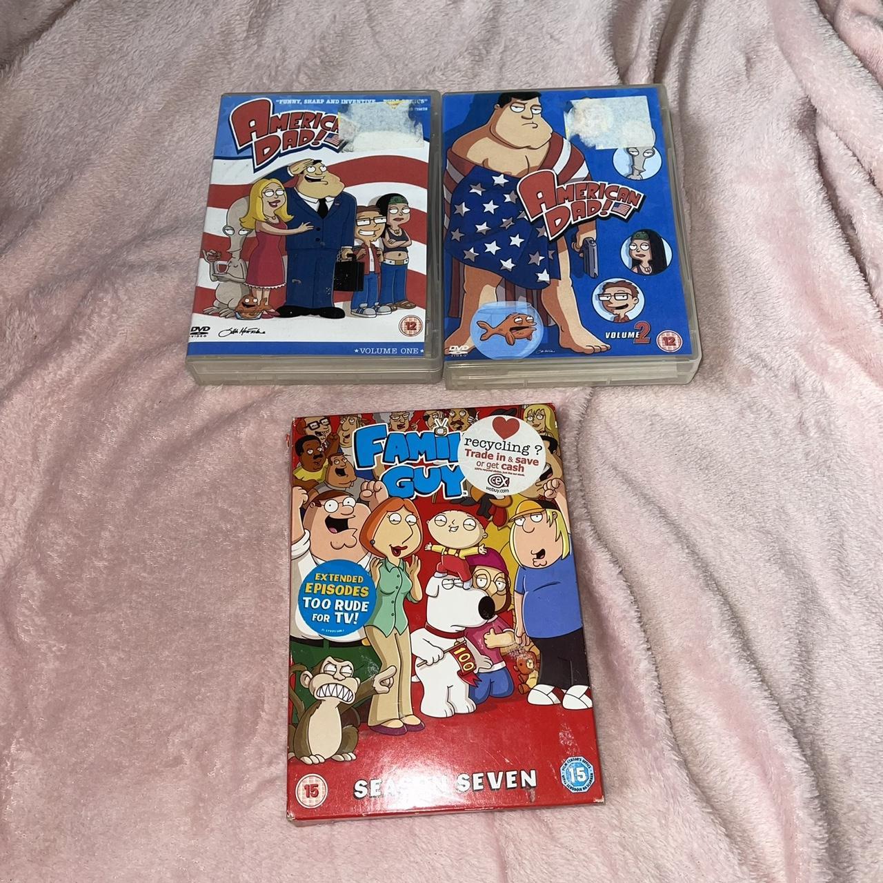 DVD bundle American dad family guy American dad... - Depop