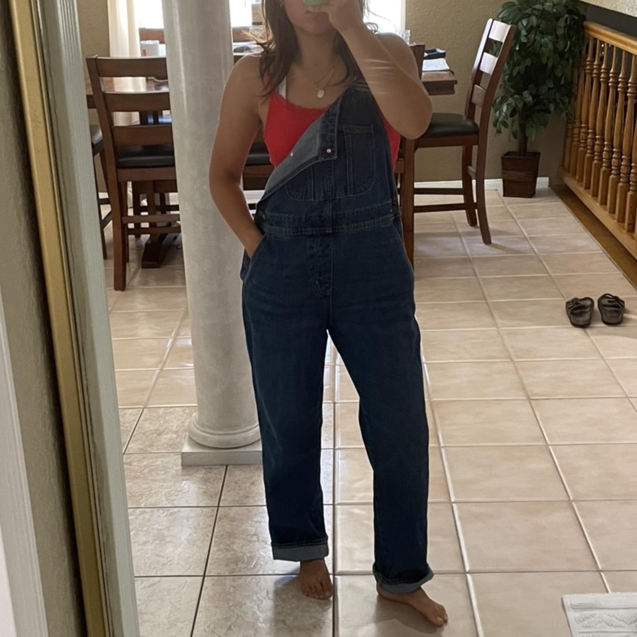 old navy overalls depop