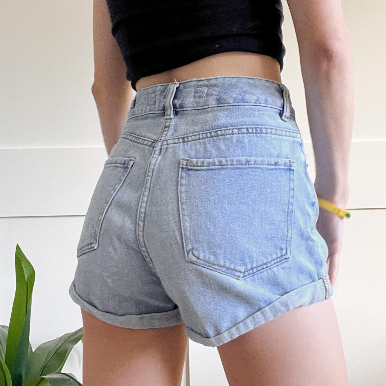 Brandy Melville Jean Shorts size 26! These shorts... Depop