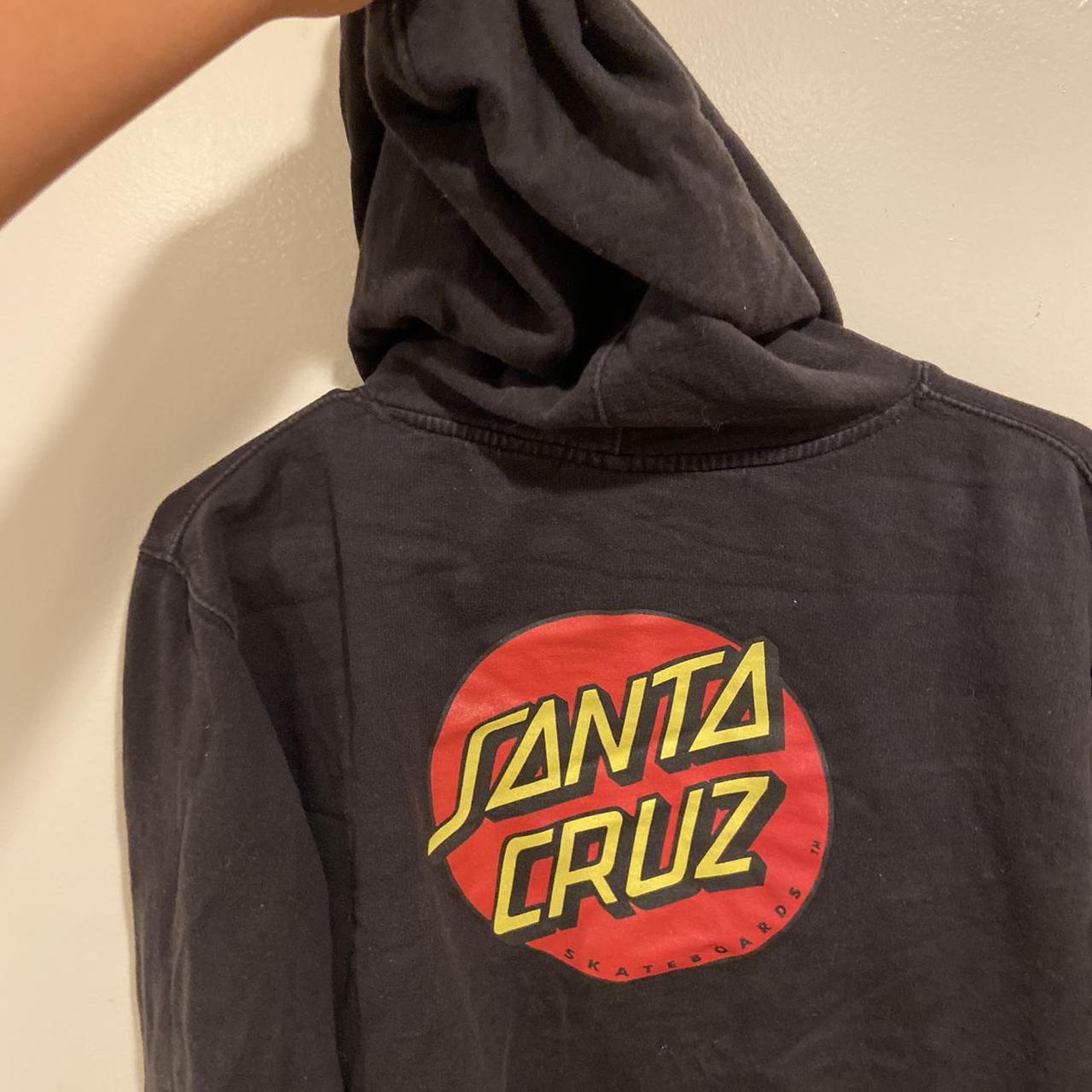 Santa Cruz hoodie bought second hand worn and Depop