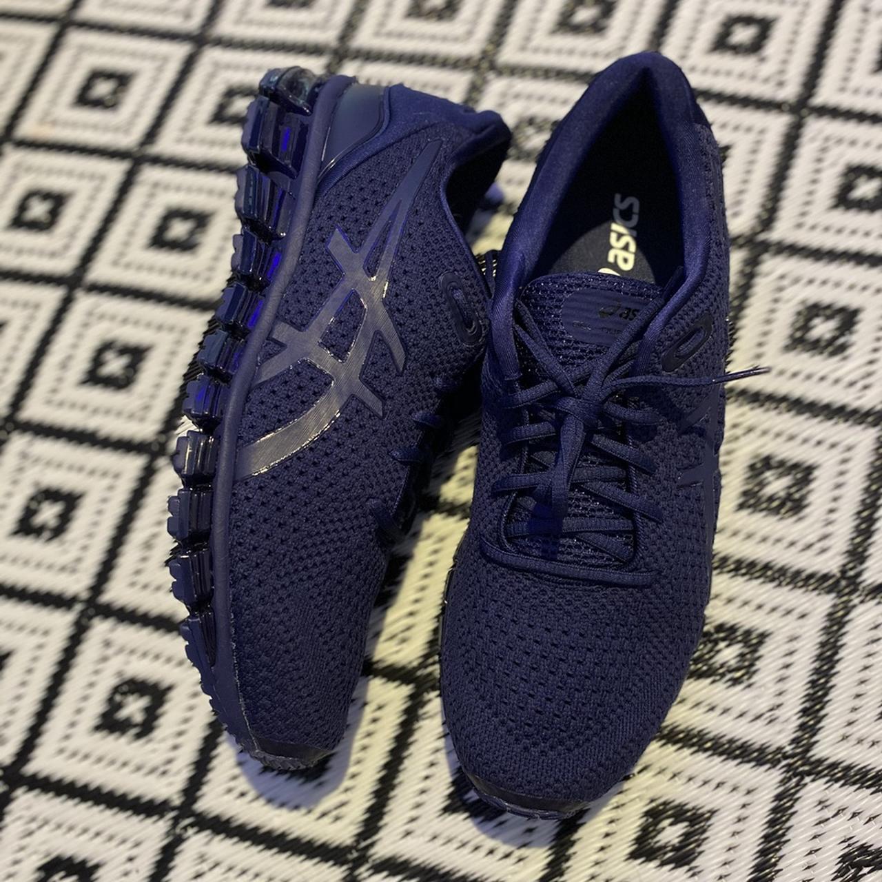 asics rotation 77 chambray sneaker