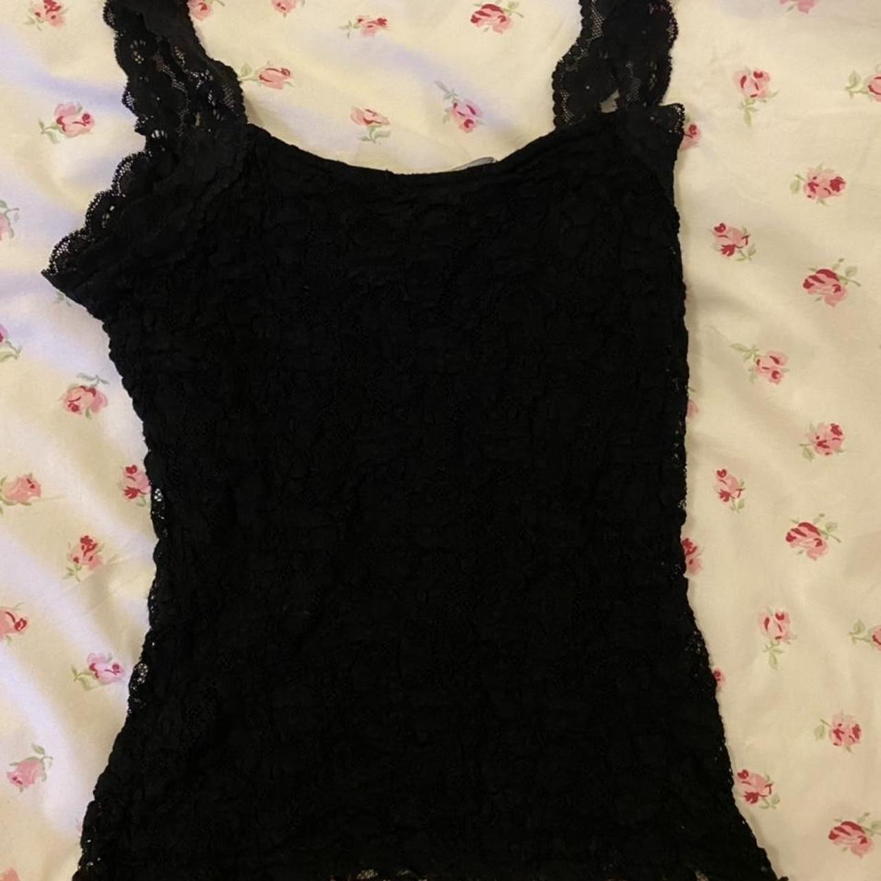 Y2K VINTAGE LACE BOW CAMI Beautiful, y2k, bow... - Depop