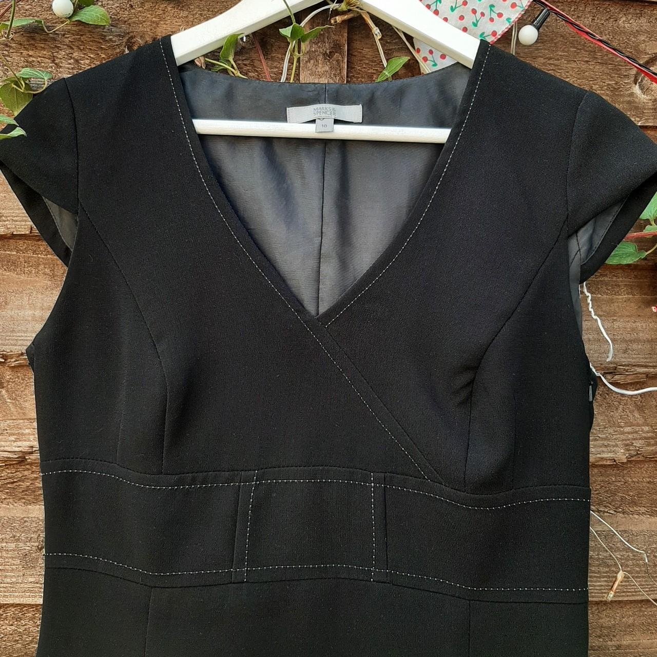 Classic black dress from Marks & Spencers. Small... - Depop