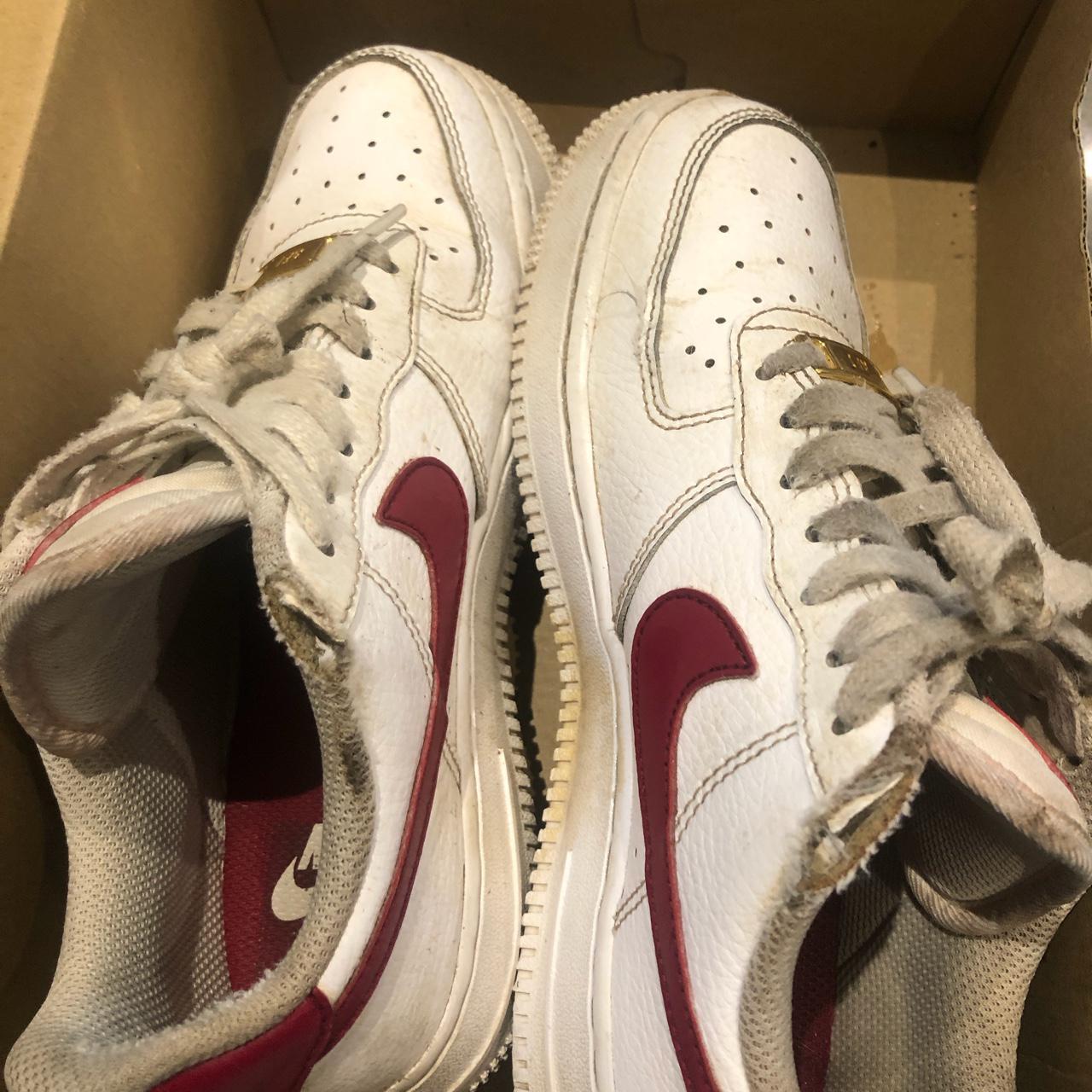 ⚪️Nike Air Force One 3x Red ♨️ ⚪️9/10 cond* ⚪️Size: - Depop