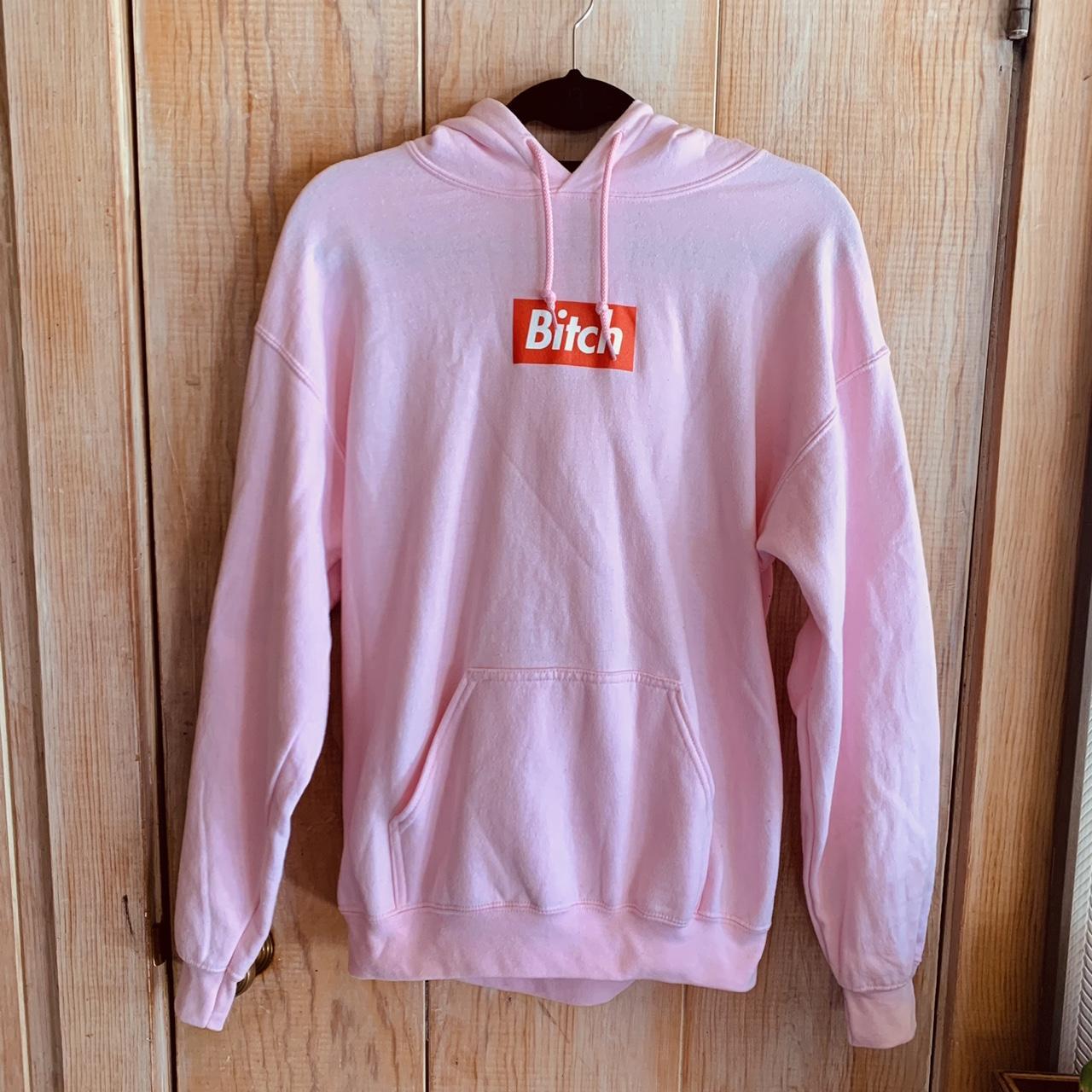 Obey Women's Pink Hoodie | Depop